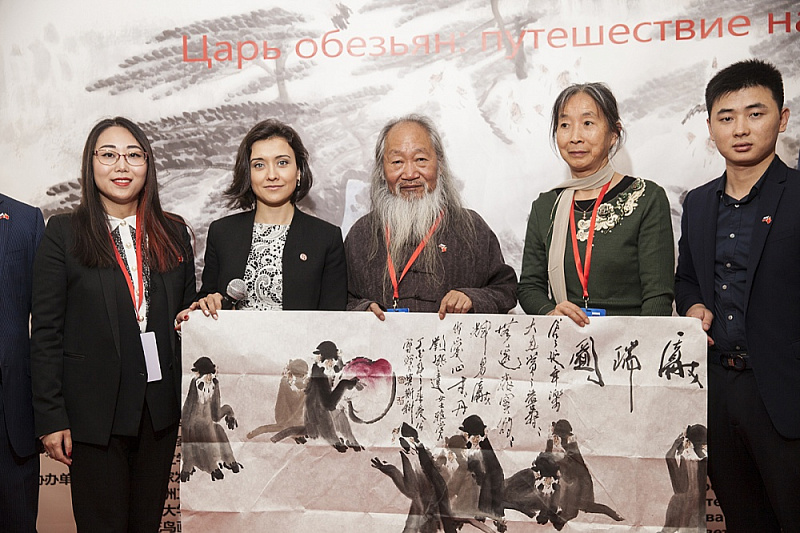 Открытие выставки китайского художника Сюй Пэйчена